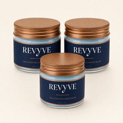 REVYVE Cellular Recharge Balm — 3 jars packshot