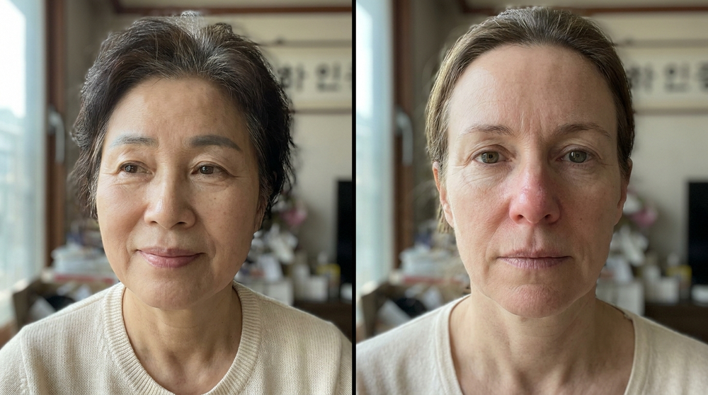 1. Why Korean Women Over Fifty Don't Have The Same Wrinkle Pattern American Women Do (And It's Not Genetics)